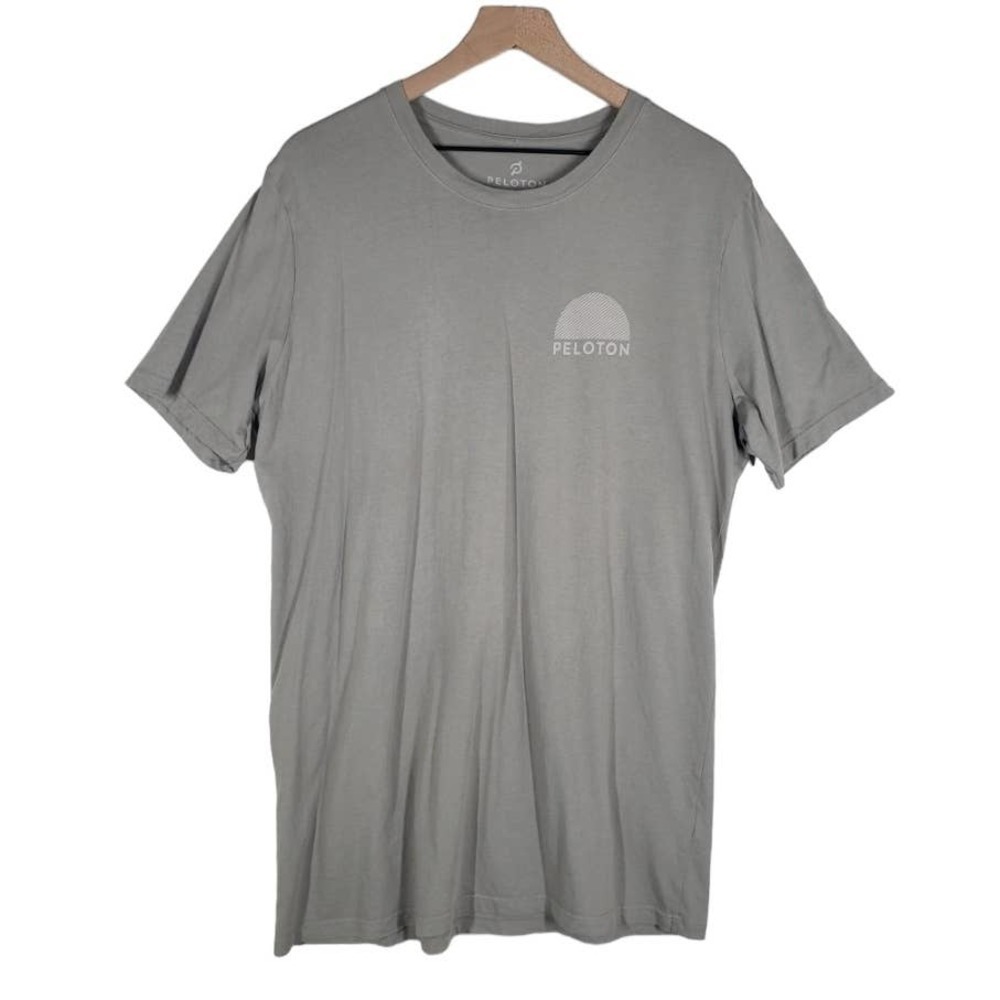 Peloton Short Sleeve Graphic Tee‎ L/XL Grey